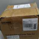 13x5.00-6 Tire and Inner Tube Set, TR-13 Straight Valve Stem, Replacement Riding Mower Front Wheel Assembly, 2 Pack