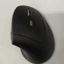 Nulea MD280 Ergonomic Vertical Wireless Mouse - Bluetooth & 2.4G Dual Mode, 4 Adjustable DPI 800/1200/1600/2400, Rechargeable, Silent Clicks, No Lag, 6 Buttons - Perfect for Laptop, Desktop Black