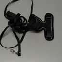 rabbitgoo Cat Harness and Leash for Walking, Escape Proof Soft Adjustable Vest Harnesses for Cats, Easy Control Breathable Reflective Strips Jacket, Black, XS