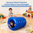Barrel Roll Sensory Chair for Kids, 2026 Reinforced Calming Vestibular Toy with Deep Pressure, Durable Inflatable Sensory Pod for Autism, ADHD, Perfect for Classroom or Home Use