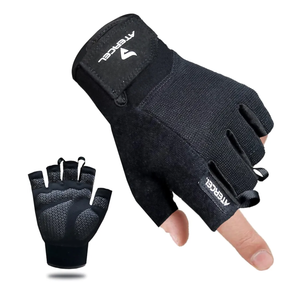 ATERCEL Workout Gloves for Men and Women, Exercise Gloves for Weight Lifting, Cycling, Gym, Training, Breathable and Snug Fit