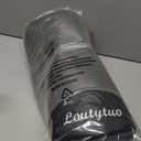 LOUTYTUO Seat Cushion Pillow,100% Memory Foam and Washable Cover,for Office Chair,Car Seat and Wheelchair,Tailbone & Sciatica & Back Pain Relief (Gray)