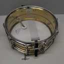 EASTROCK Snare Drum 14 X5.5 Inches Professional Snares for Drummer, Adult, Advanced Drum Set Snare Drums (Brass Color)