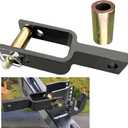Versatile Quick Hitch Adapter with Adapter Sleeve Used to Adjust Top Link Bracket Movements for Category 1 Quick Hitch