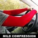 Skin Guards Skin Protection Full Arm Sleeves + Made in USA - Pair (Medium-Large, Light)