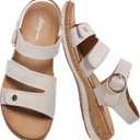 Womens Sandals Arch Support Flat Sandals Adjustable Comfy Orthotic Sandals for Women Summer Walking Shoes for Beach,Travel