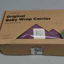 KeaBabies Baby Wrap Carrier  All in 1 Original Baby Carrier Newborn to Toddler Sling, Easy to Wear, Hands Free Bonding, Lightweight, Breathable Infant Wraps (Dark Mauve)