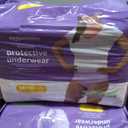Amazon Basics Postpartum Incontinence Underwear for Women, Maximum Absorbency, Disposable, Fresh Protection, Odor Control, Comfortable Fit, Medium, Lavender, 20 Count