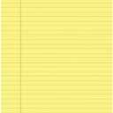 TOPS 8.5 x 11.75 Legal Pads, 12 Pack, The Legal Pad Brand, Wide Ruled, Yellow Paper, 50 Sheets Per Writing Pad, Made in the USA (7532)