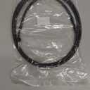 MoKitDora 79" Braided Hydraulic Clutch Cable for 16" Bars Compatible with 2009-2012 Touring Electra Road Street Glide CVO Models, Black