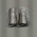 YSIL 2.25" OD to 2.5" OD Exhaust Pipe Adapter Connector Reducer 304 Stainless Steel 2PCS