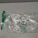 DEWENWILS 3 Foot Extension Cord, 16 AWG SJTW Weatherproof Power Cable for Indoor Use, 3 Prong Grounded Outlets Plugs, ETL Listed, White, 2 Pack