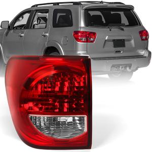 Huray Outer Tail Light for Toyota Sequoia 2008-2017 OE Rear Lamp Replacement (Outer Left (Driver Side))