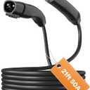 21/30/40/50ft NACS EV Extension Cord, Up to 50A 240V Without Drops in Power,Compatible with Model 3/Y/X/S (21ft)