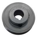 CMFG AK27-3/ 4 v Belt Pulley, 2.7 inch OD, 3/ 4 Inch Bore, Cast Iron Material, AK Single Groove Motor Pulley for "4L" or "A" or "3L" Belts, AK27X3/ 4 Pulley