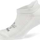 Balega Hidden Comfort Performance No Show Athletic Running Socks for Men and Women (1 Pair), White, Medium