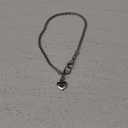 Phone Wrist Lanyard Hands-Free Cell Phone Wrist Strap For Women Detachable Anti Theft Phone Strap with Metal Chain Wristlet For iPhone Case With Clear Tether Tabs (Short, Light Silver)