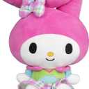 Jazwares Hello Kitty and Friends, 12-Inch My Melody Neon Plush - Officially Licensed Sanrio Product from Ages 6+