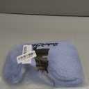 SUKRI Pastel Light Blue Bob Wigs with Bangs for Women Loose Wavy Wig 12 Inch Shoulder Length Bob Synthetic Cosplay Wig for Girls Colorfed Costume Wigs (Light Blue)