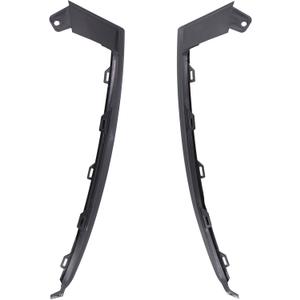 ApplianPar 2Pcs Front Driver and Passenger Side Bumper Trim for Accord 2018 2019 2020 2021