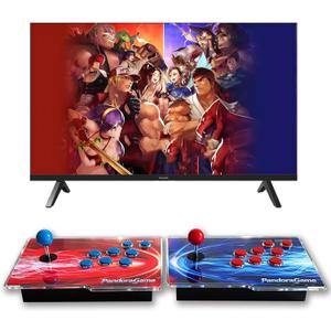 32000 Arcade Games Console with Separate Joysticks, 1-4 Players