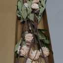 Floroom 6pcs Beige Faux Silk Mums Artificial Flowers, Bulk Fake Small Mini Chrysanthemums with Stems for DIY Champagne Wedding Centerpieces Floral Arrangements Vase Fillers Home Decorations