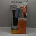 Comfort Zone 1,500W Ceramic Tower Space Heater with Remote, Backlit Digital Thermostat & Temperature Display, 3 Heat Settings + Fan Mode, 90 Oscillation, Timer, Overheat & Tip-Over Protection