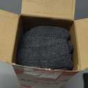 Winter Hat Gloves Scarf Earmuffs Set for Women, Fleece Lined Beanie Long Scarf Touchscreen Gloves Ear Warmer, 4 in 1 Gift Set (Dark Gray)