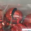 XmasExp 16ct Christmas Balls Ornaments - Shatterproof Large Hanging Ball Decorative Xmas Balls for Holiday Wedding Party Xmas Tree Decoration(3.15"/80mm, Red)