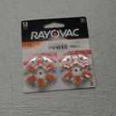 RAYOVAC Size 13 Hearing Aid Batteries (12 Pack) (Orange Tab)