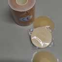 Boob Tape Breast Lift Tape for Large Breasts with 2 Pcs Nipple Covers Invisible Boobtape for A-G Cup(Beige,3 in)