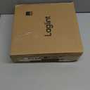 LaGlint 10.5 inch Dinner Plate Set of 6, Lightweight Round Opal Glass Dinnerware Plates, Dishwasher and Microwave Safe, Blue Modern Geometric Design