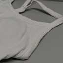 MathCat Seamless Workout Tank Tops with Built in Bra，Racerback Athletic Tank Tops Ribbed Soft Yoga Shirt Size XS