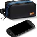Sling Crossbody Bag for Nintendo Switch 2 / Switch OLED, Steam Deck, PlayStation Portal, ASUS ROG Ally, with 3 Pockets, Travel Bag for Game Consoles and Accessories