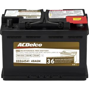 ACDelco Gold 48AGM (88864541) AGM BCI Group 48 Battery