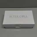 BCTEX COLL Women's Kitten Heel Slingback Closed Pointed Toe Low Stiletto Heels Comfortable Party Wedding Work Dressy Pumps Shoes 6, Black