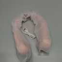 Portable Neck Fan, Personal Fan with 4000mAh Battery, Rechargeable Neck Fan with 3 Speeds and 64 Cool Lights, Birthday Gifts for Men Women Mom Dad, Hands Free Cooling fan for Summer(Pink)