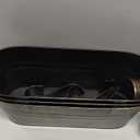 3 Pcs Large Balcony Planters Railing Hanging Flower Pots- 16.2 Inch Metal Railing Planter Box Fence Planters for Outdoor Plants with Detachable Hooks and Drain Holes for Garden Decor (Retro-3pcs)