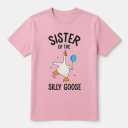 It's My Birthday Matching Funny Goose Family Women Men Kids T-Shirt, size: Medium