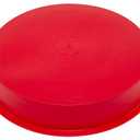 Caplugs T-1092 T Series, Plastic Tapered Cap and Plug, Red LD-PE, Protective Closures, Dust & Moisture Seals, MIL Spec, SAE Fittings, EZ Remove, Cap OD 5.61" x Plug ID 5.87", Pack of 50 (99190775)