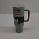 Takeya 40 oz Stainless Steel Tumbler with Lid and Two Straws, Premium Quality, Double Wall Insulated, Wiith Handle, Keep Drinks Cold for Up to 24 Hours, Matcha