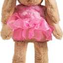 Ballet Bunny Stuffed Animal Plush Rabbit in Gauzy Dress Cute Easter Bunny Doll for Kids