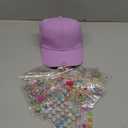 Klever Kits Gem Hat Kit for Girls, Decorate Your Own Baseball Cap with Gems Stickers, DIY Craft Kits for Kids Girls Toys Age 6-8