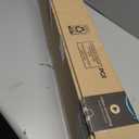 AOSKY Linen Roller Blinds Shades for Indoor Windows Pull Down Cordless Blackout Black Out Window Shade 34 Inch Blinds for Home Beige