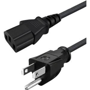 AC Power Cord Replacement for Electro-Voice EVERSE 8 Evolve 30M ZLX-12BT ZLX-12P ZLX-15P Loudspeaker,ELX200-18SP EKX18SP Subwoofer 3 Prong IEC C13 Power Cable
