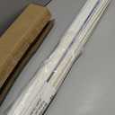 No Drill Cordless TDBU Roman Shades, Off White, 29x64