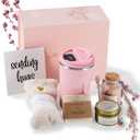 Self Care Gift Baskets for Women After Surgery  Pink Get Well Gifts Basket