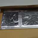 Bagean Grease Microwave Vent Filter W10208631A and Charcoal 8206230A Whirlpool Microwave Filter Replacement Combo Pack - Aluminum Mesh and Carbon Filters Refresh The Kitchen Stove Oven Air (2-Sets)