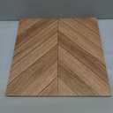 ACCOR HOME Peel and Stick Floor Tile, 10-Pack 12" x 12" Herringbone Wood Look Waterproof Self-Adhesive Vinyl Flooring, Easy DIY for Bedroom, Kitchen, Living Room, RV, Cover 10 Sq. Brown