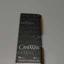 CANDWAX Burgundy 10 inch Taper Candles Pack of 4 - Unscented Dripless Burgundy Candlesticks - Perfect as Christmas Decorations and Home Decor for Dinner Table Centerpieces - Christmas Taper Candles